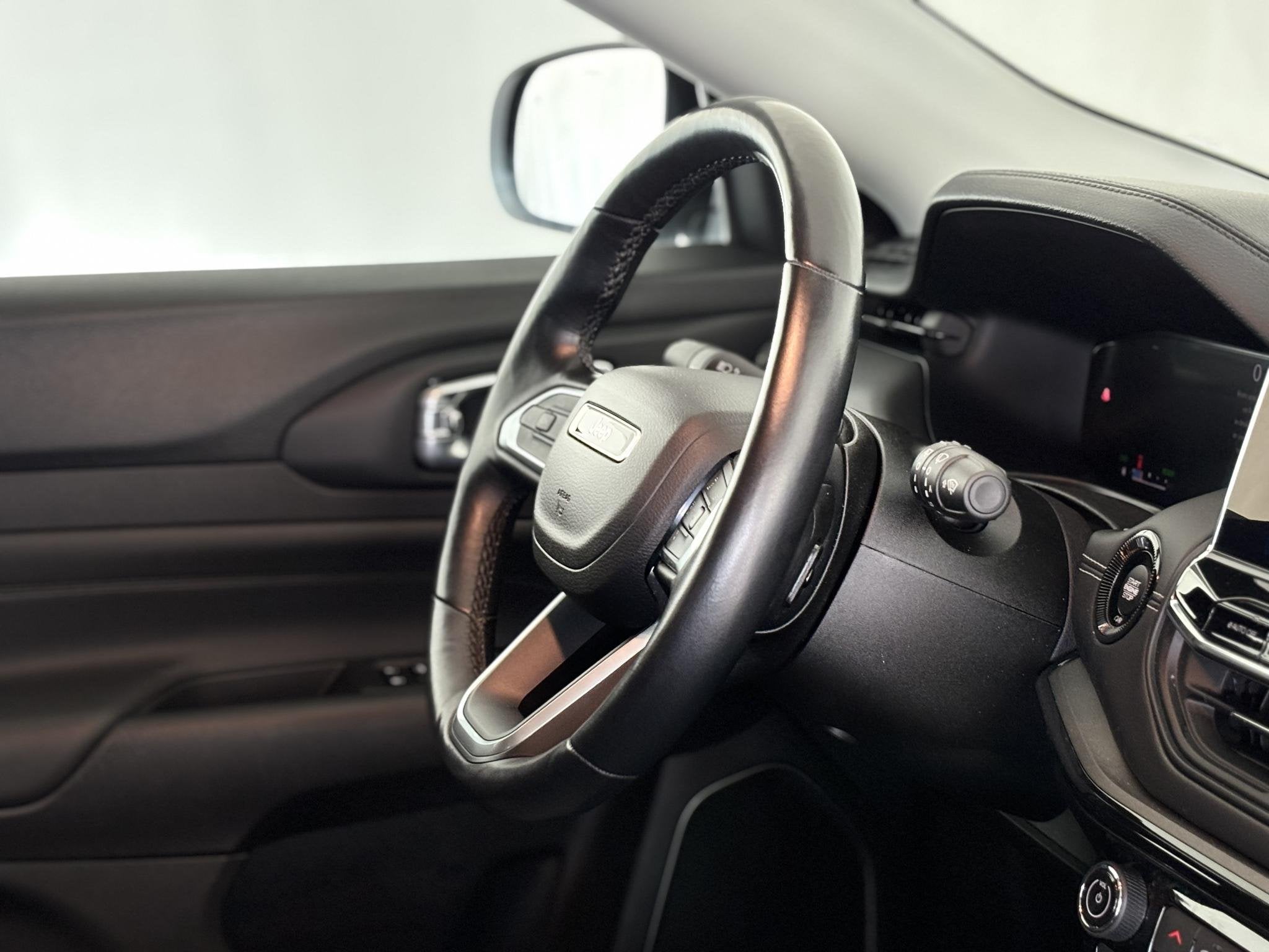 Jeep Compass 1.5T e-Hybrid S | Schuif-Kanteldak | Stoelventi, Gebruikt, Euro 6, 4 cilinders, Blauw