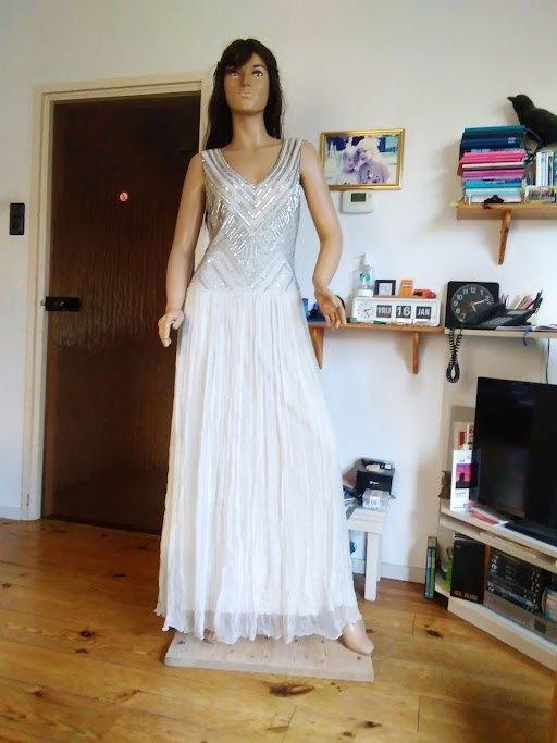 Galajurk / avondjurk, maat 40, merk Barbara Schwarzer, Kleding | Dames, Gelegenheidskleding, Maat 38/40 (M), Galajurk, Overige kleuren