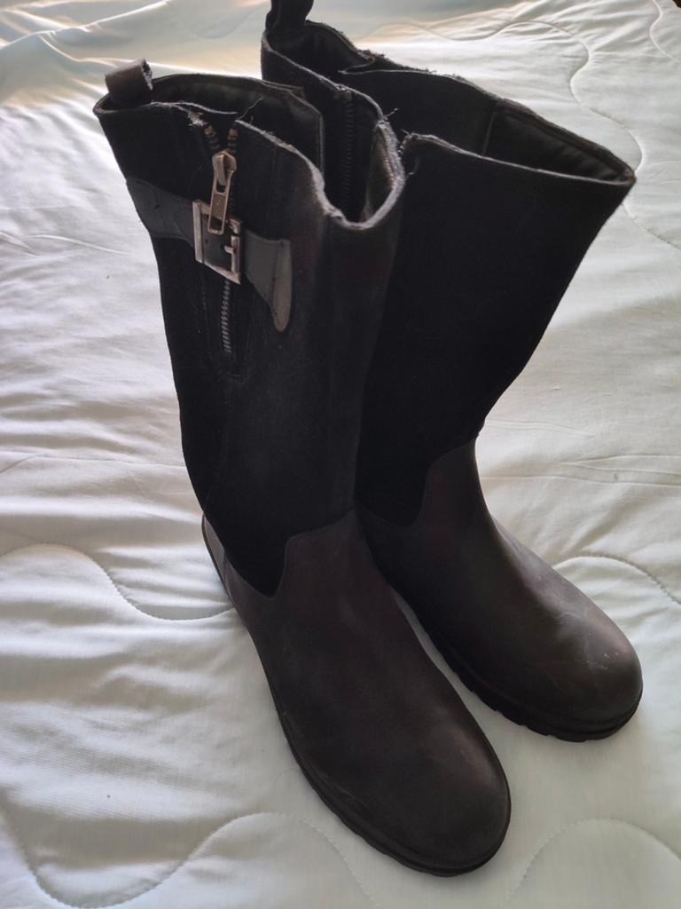 Laarzen HN 38, Kleding | Dames, Schoenen, Ophalen of Verzenden, Zo goed als nieuw, Bruin, Hoge laarzen