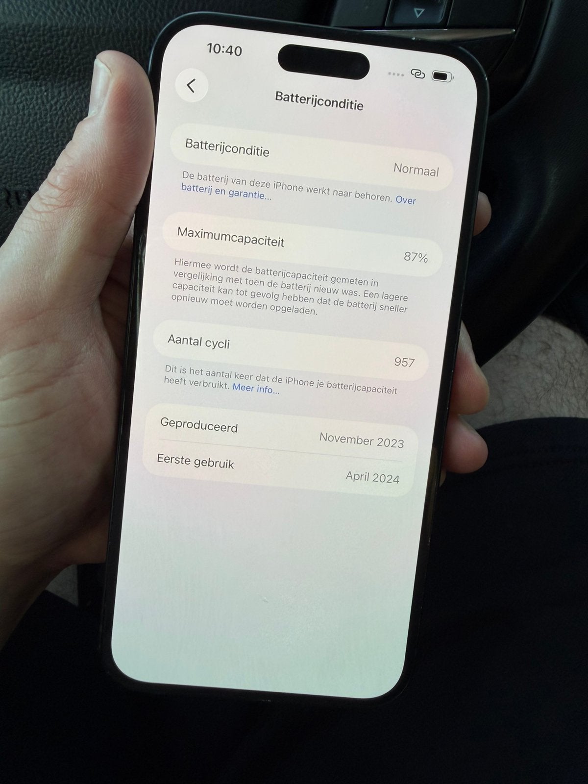 Iphone 15 Plus + 128GB Zwart, Ophalen, 128 GB, Zwart, Zo goed als nieuw
