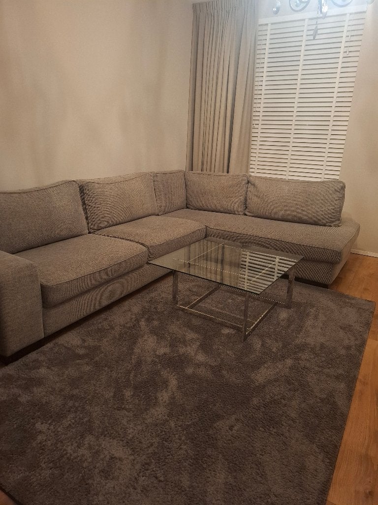 Hoekbank Goossens, Huis en Inrichting, Ophalen, 250 tot 300 cm, Gebruikt, Overige maten