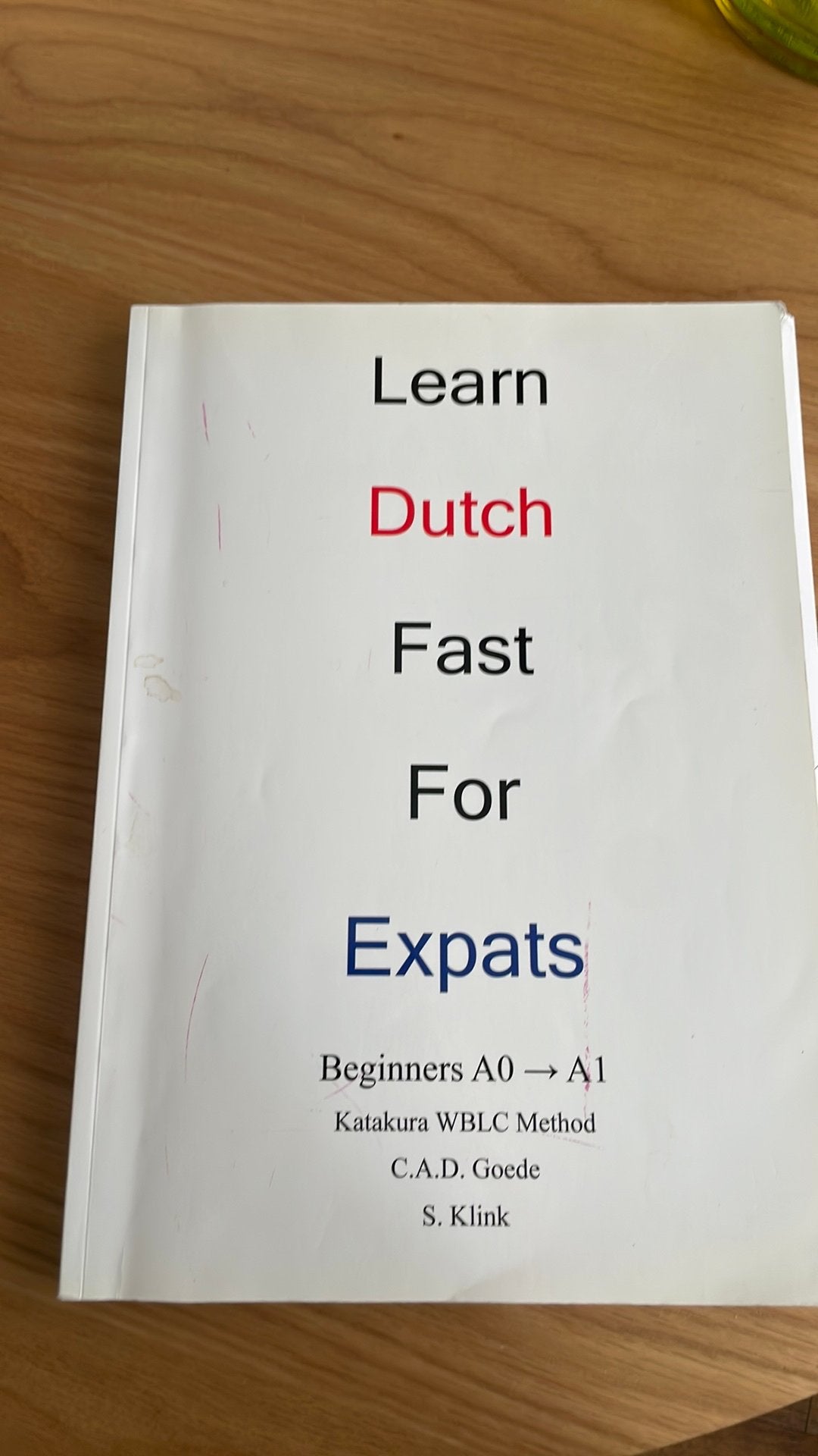 Learn dutch fast for expats, Ophalen, Zo goed als nieuw