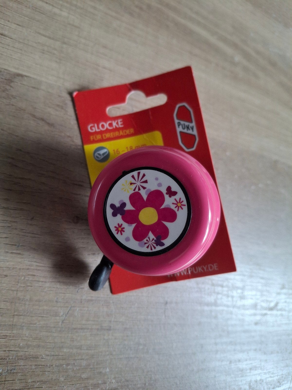 Fietsbel Puky driewieler roze, Ophalen of Verzenden