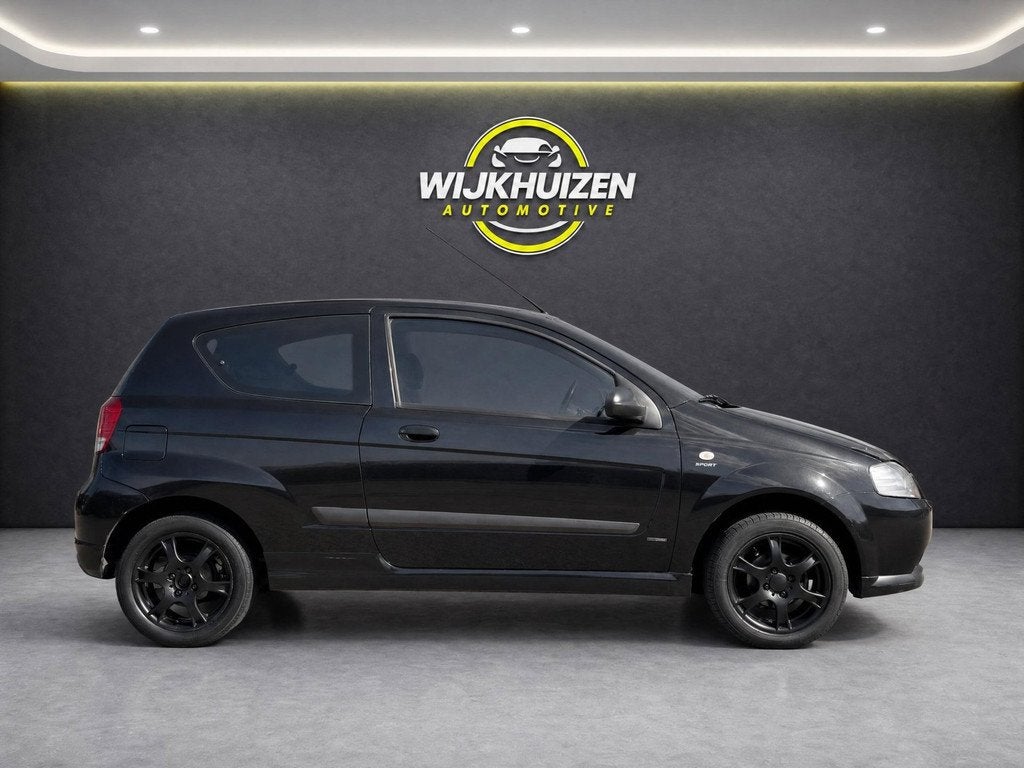 Chevrolet Kalos 1.2 Pure in Nette Staat ! Nieuwe APK ! 116.5, Auto's, Chevrolet, Voorwielaandrijving, 1150 cc, Stof, Zwart