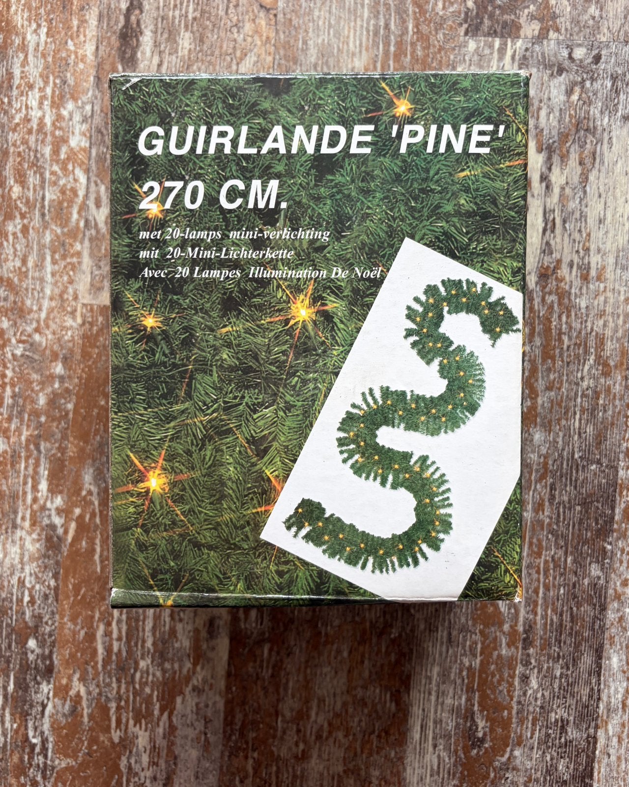 Guirlande 270cm, Ophalen of Verzenden, Gebruikt