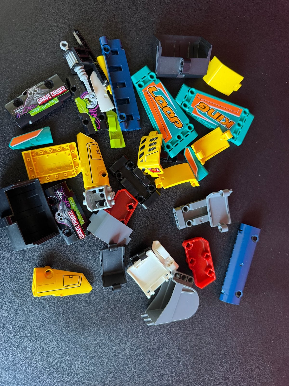 Diverse Lego onderdelen: Vleugels, schrapers en meer!, Gebruikt, Lego, Ophalen of Verzenden, Losse stenen