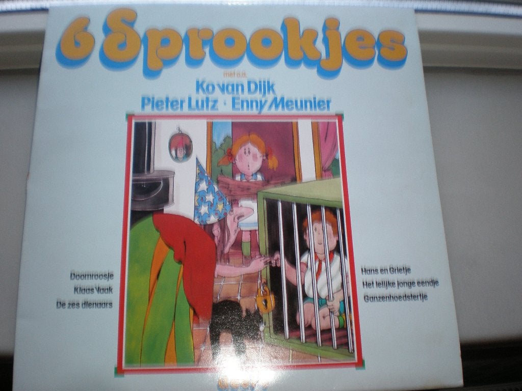 6 Sprookjes deel 6  1977, Cd's en Dvd's, Vinyl | Kinderen en Jeugd, Gebruikt, 6 tot 9 jaar, Inclusief binnenhoes, Ophalen of Verzenden