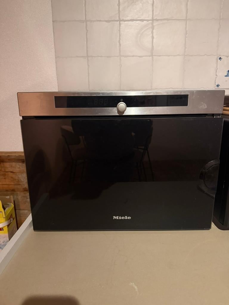 Miele stoomoven DG 1050 – RVS – werkt perfect, Witgoed en Apparatuur, Ovens, Ophalen, Stoom