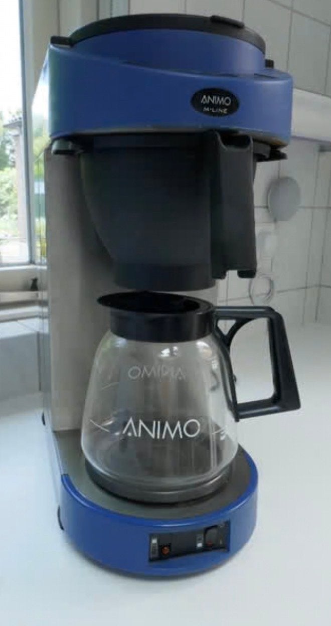 Animo M100 Koffiemachine voor onderdelen met 2 kannen, 10 kopjes of meer, Koffiemachine, Gemalen koffie, Ophalen of Verzenden