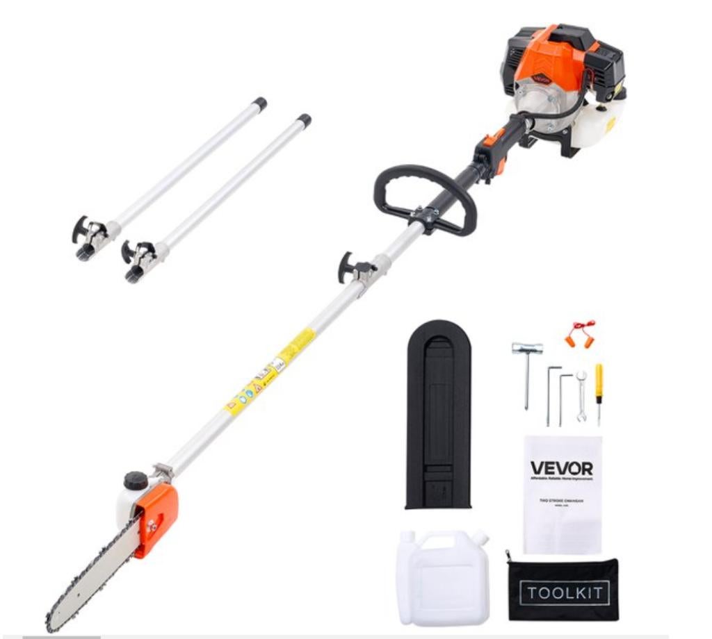 Telescopische kettingzaag/ Heggenschaar/ Benzine Snoeischaar, Ophalen, Nieuw, Benzine