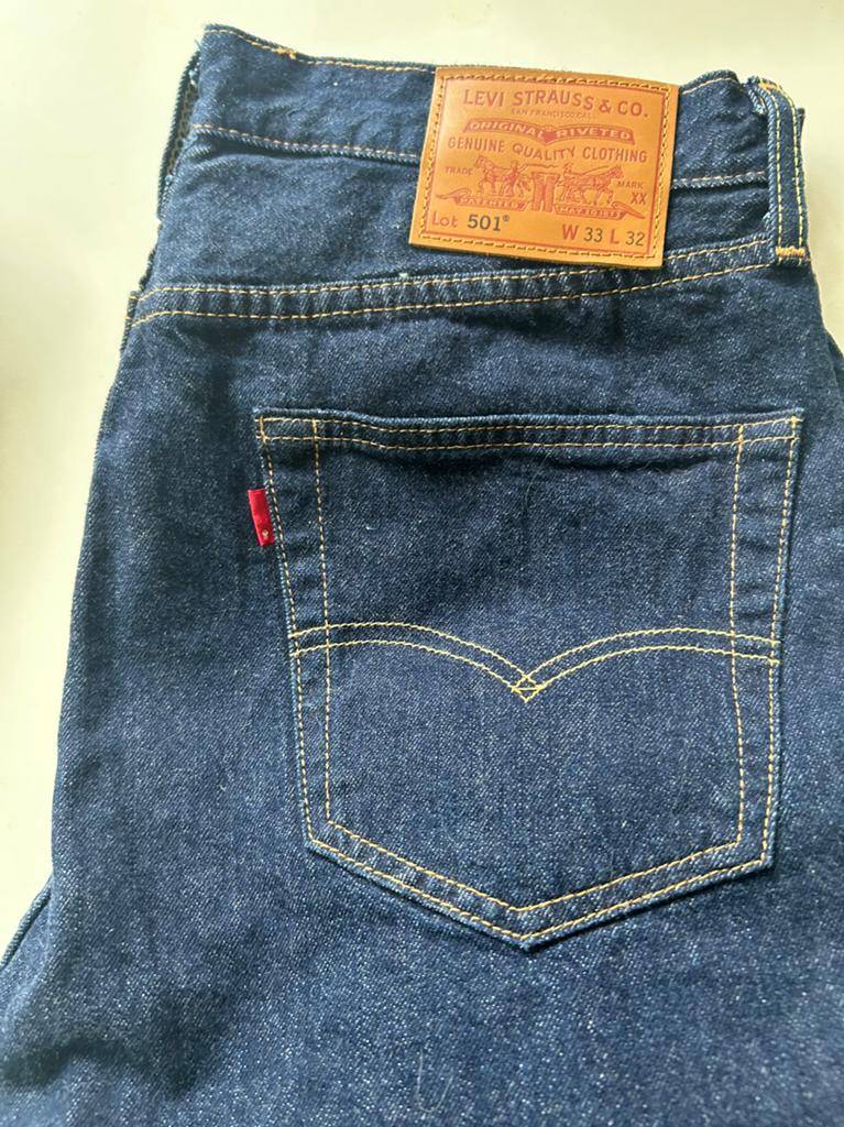 Nieuwe Levi's 501 spijkerbroek W33 L32, Ophalen of Verzenden, Nieuw, Blauw, W33 - W34 (confectie 48/50)