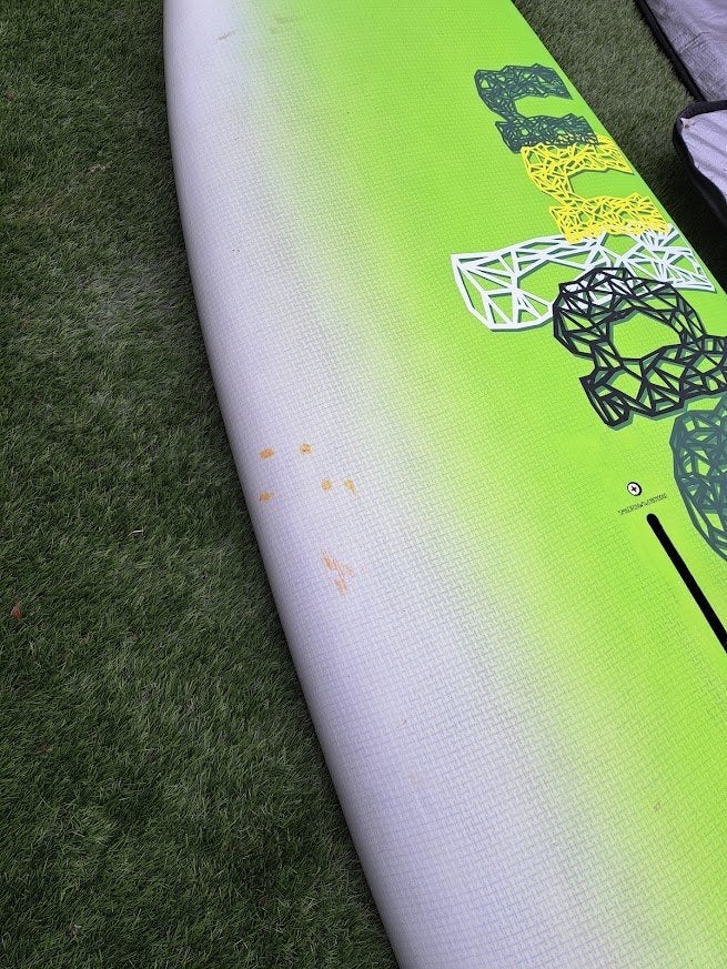 windsurfen, Watersport en Boten, Ophalen, 250 tot 300 cm, Gebruikt, Met vin(nen)