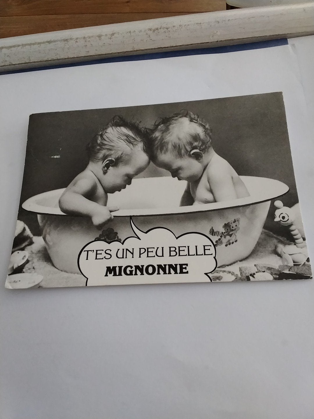 TWEE KINDJES IN HET BADJE, Ophalen of Verzenden