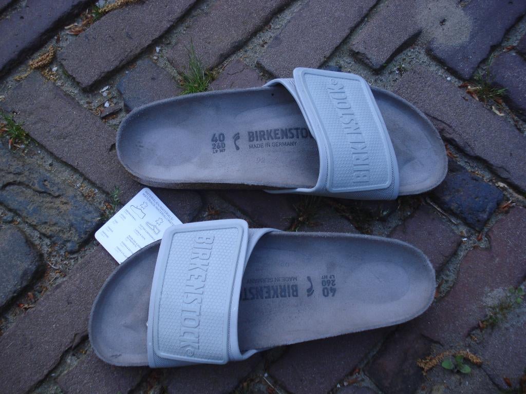 BIRKENSTOCK WIT NIEUW 40 NU GRATIS VERZENDING PER POST, Slippers, Verzenden, Wit, Nieuw