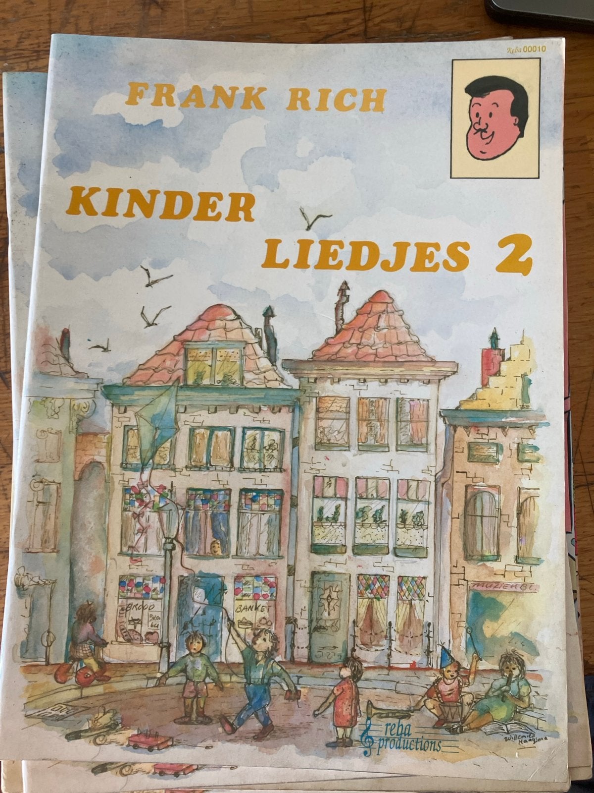 Frank Rich - Kinderliedjes 2 (Muziekboek), Ophalen of Verzenden, Gelezen, 2 tot 3 jaar