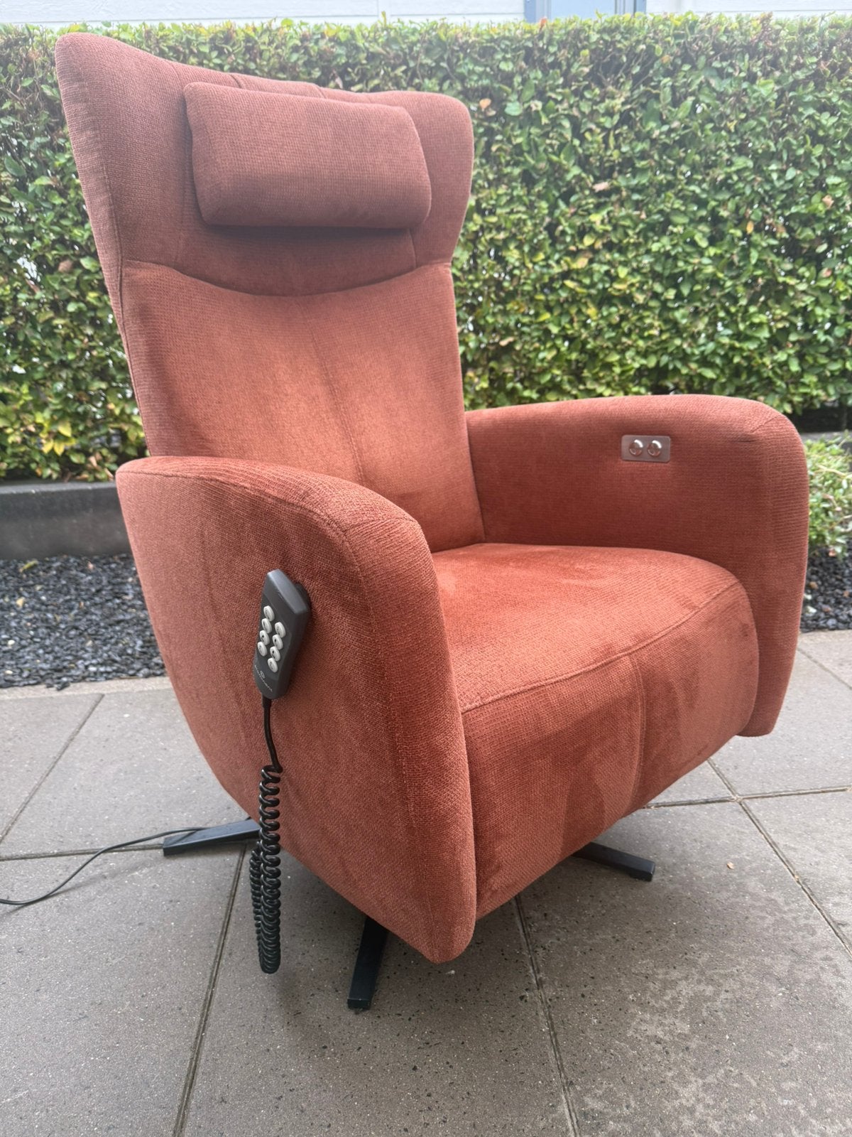 Luxe Prominent sta op stoel elektrische relax fauteuil