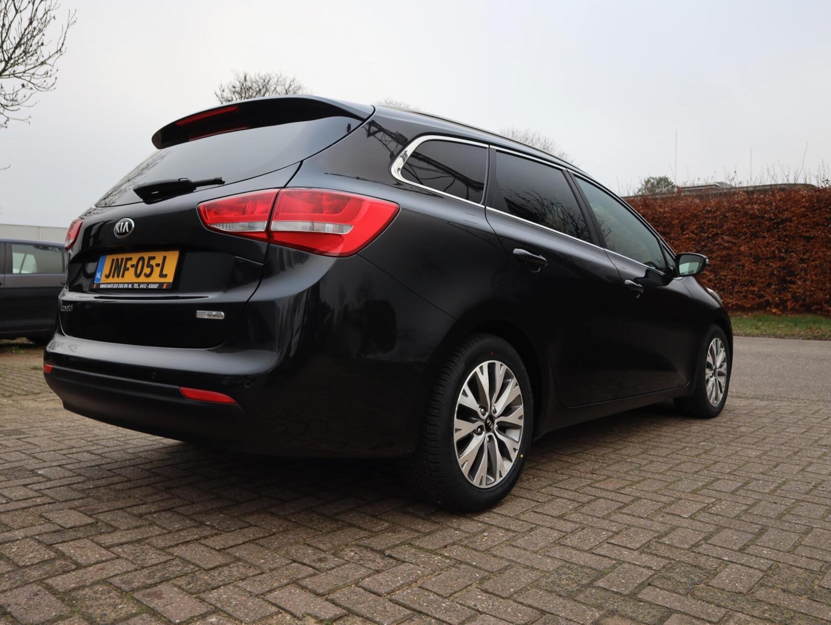 Kia cee'd Sportswagon 1.0 T-GDi DynamicLine (Vol-Opties!), Auto's, 101 pk, Gebruikt, Met garantie (alle), Zwart