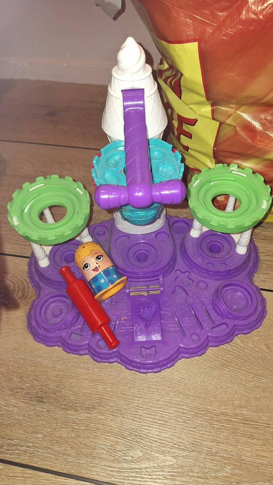 Play-Doh klei speelset met accessoires, Kinderen en Baby's, Ophalen of Verzenden, Gebruikt, Knutselen