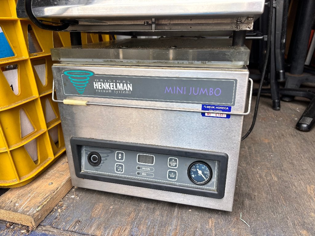 Henkelman Mini Jumbo professionele vacuümmachine – horeca, Ophalen, Kunststof, Zilver, Overige merken