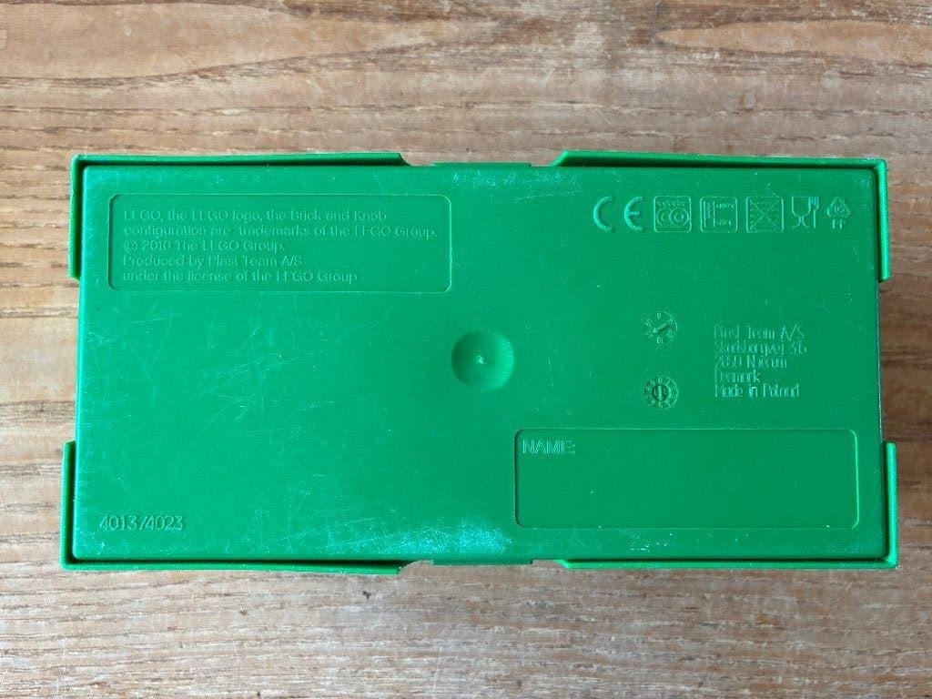 Lego broodtrommel groen, Ophalen of Verzenden, Gebruikt