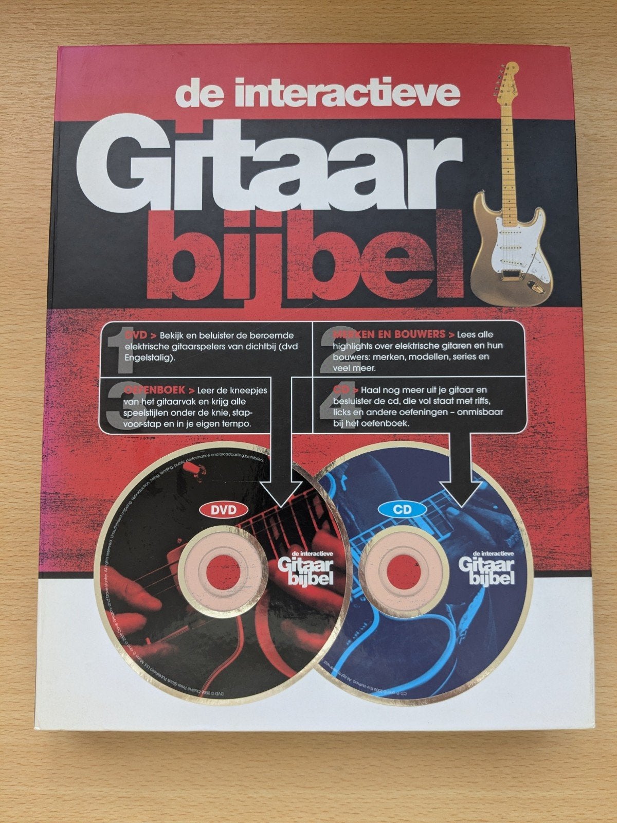 De Interactieve Gitaar Bijbel - Leer gitaar spelen, Boeken, Ophalen of Verzenden, Zo goed als nieuw, Instrument