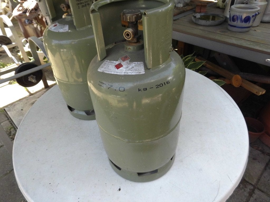 Gasfles 5kg vol, Ophalen, Zo goed als nieuw