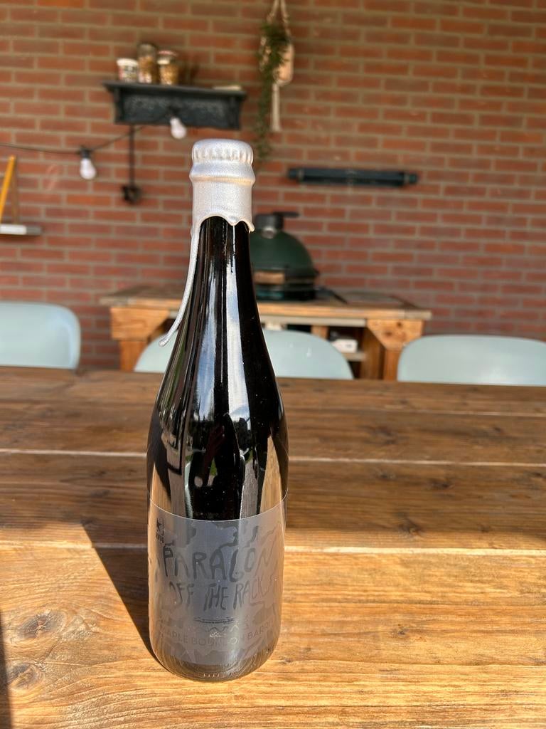 Paragon Off The Rack - Maple Bourbon Barrel Aged Barley Wine, Ophalen of Verzenden, Zo goed als nieuw, Flesje(s), Overige merken