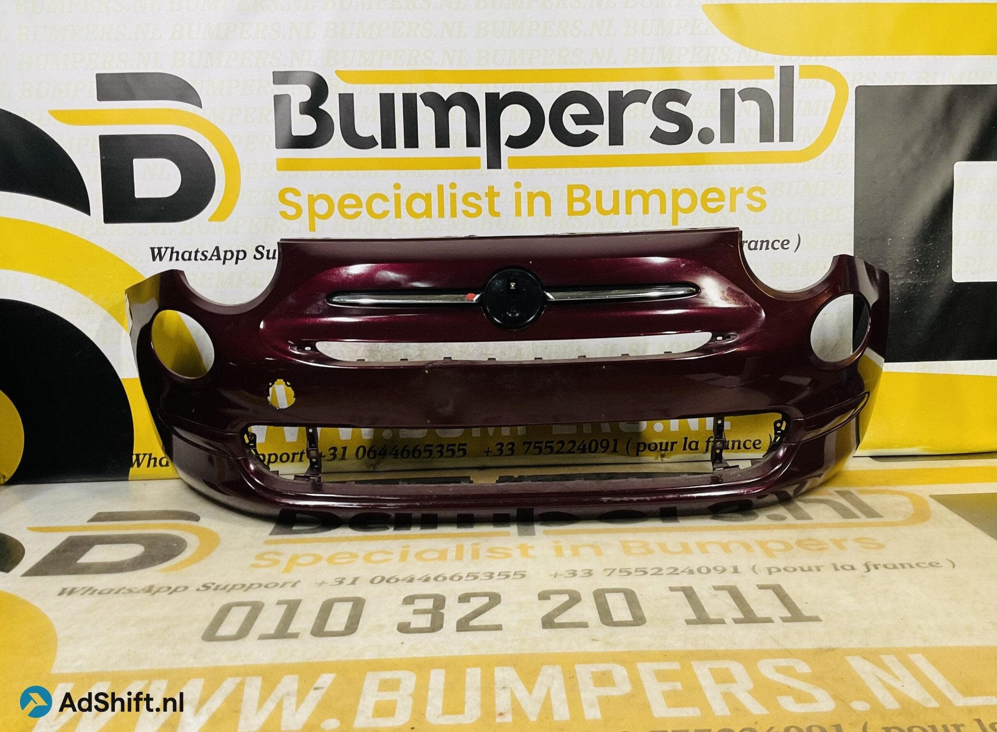 BUMPER Fiat 500 Facelift 2016-2021 VOORBUMPER 2-B8-9151z, Bumper