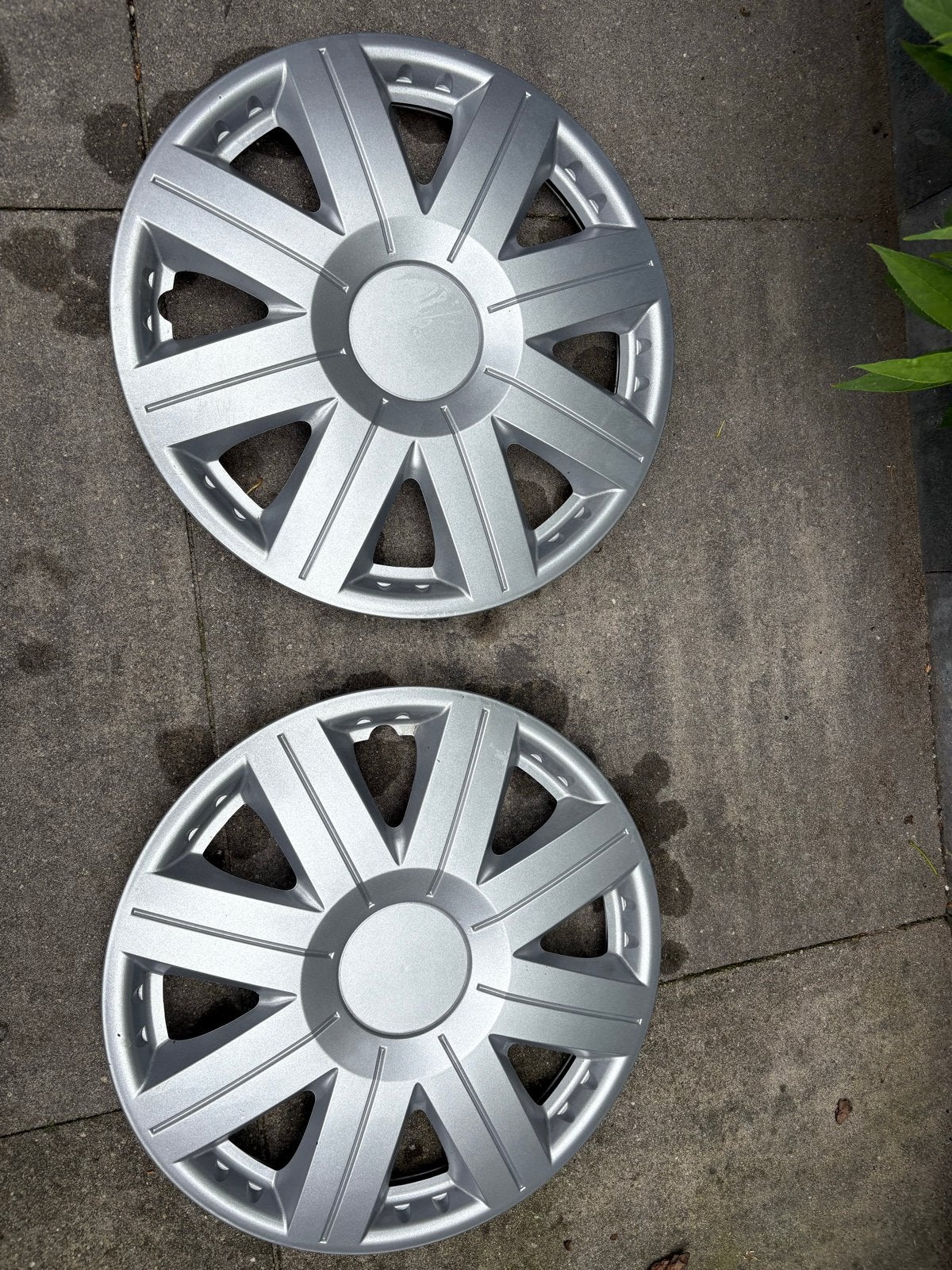 14 inch wieldoppen voor aanhanger/caravan (set van 2), Ophalen of Verzenden, Zo goed als nieuw