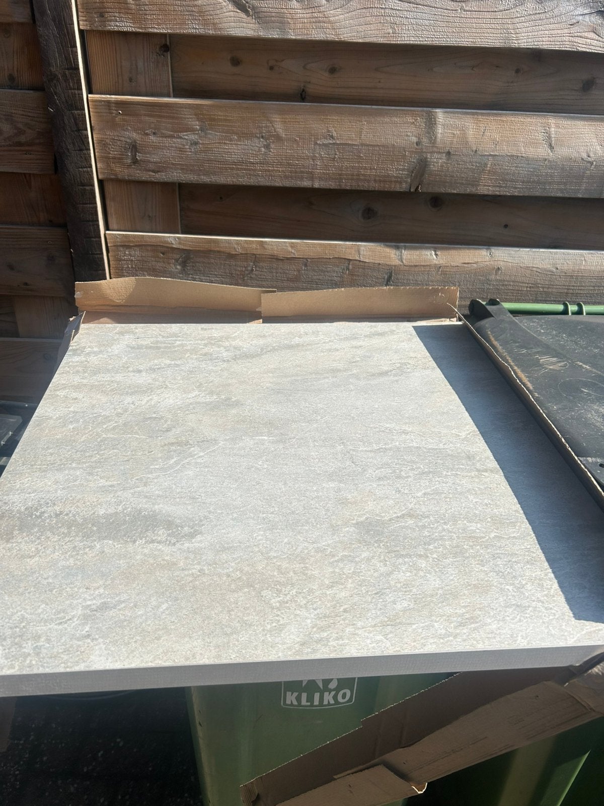 Keramische tegels 60x60x3 27 stuks 9.72 m2, Tuin en Terras, Tegels en Klinkers, Ophalen, Nieuw, Keramiek, Terrastegels
