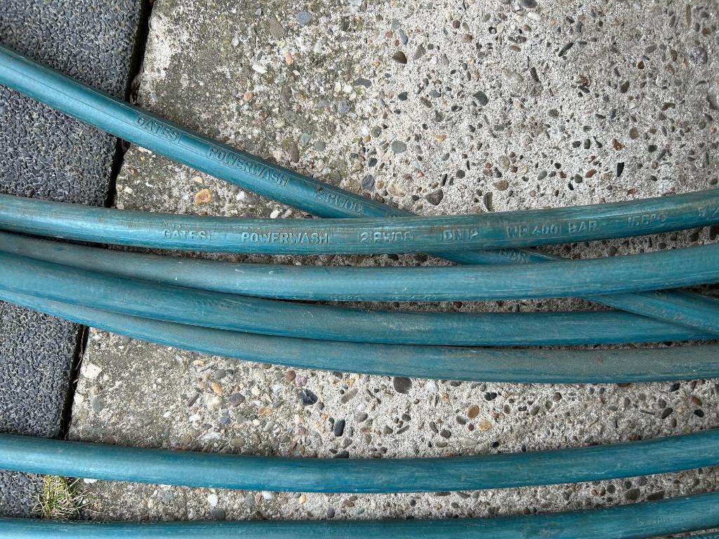 25 meter Hogedrukslang Gates Powerwash 400bar 2PW08 DN12, Ophalen, Gebruikt, Elektrisch