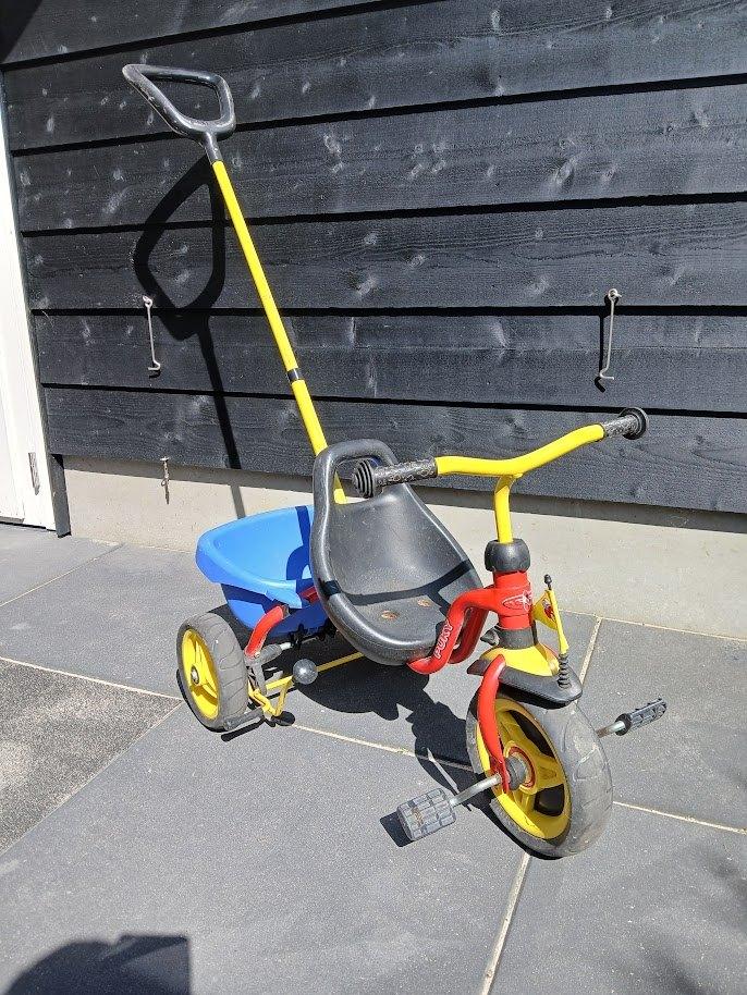 Puky driewieler met duwstang, Ophalen, Gebruikt, Puky, Duwstang