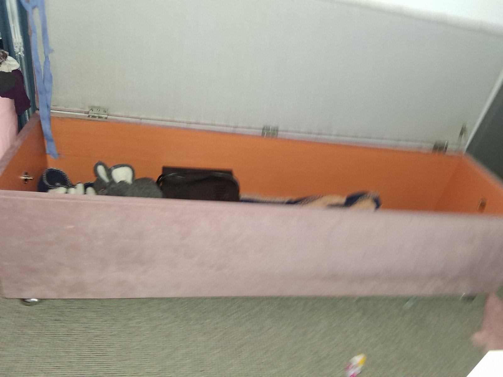 mooie oud rosekleur stiknaden mooie pootjes 1.600, Ophalen, 190 cm of minder, Roze, Eenpersoons