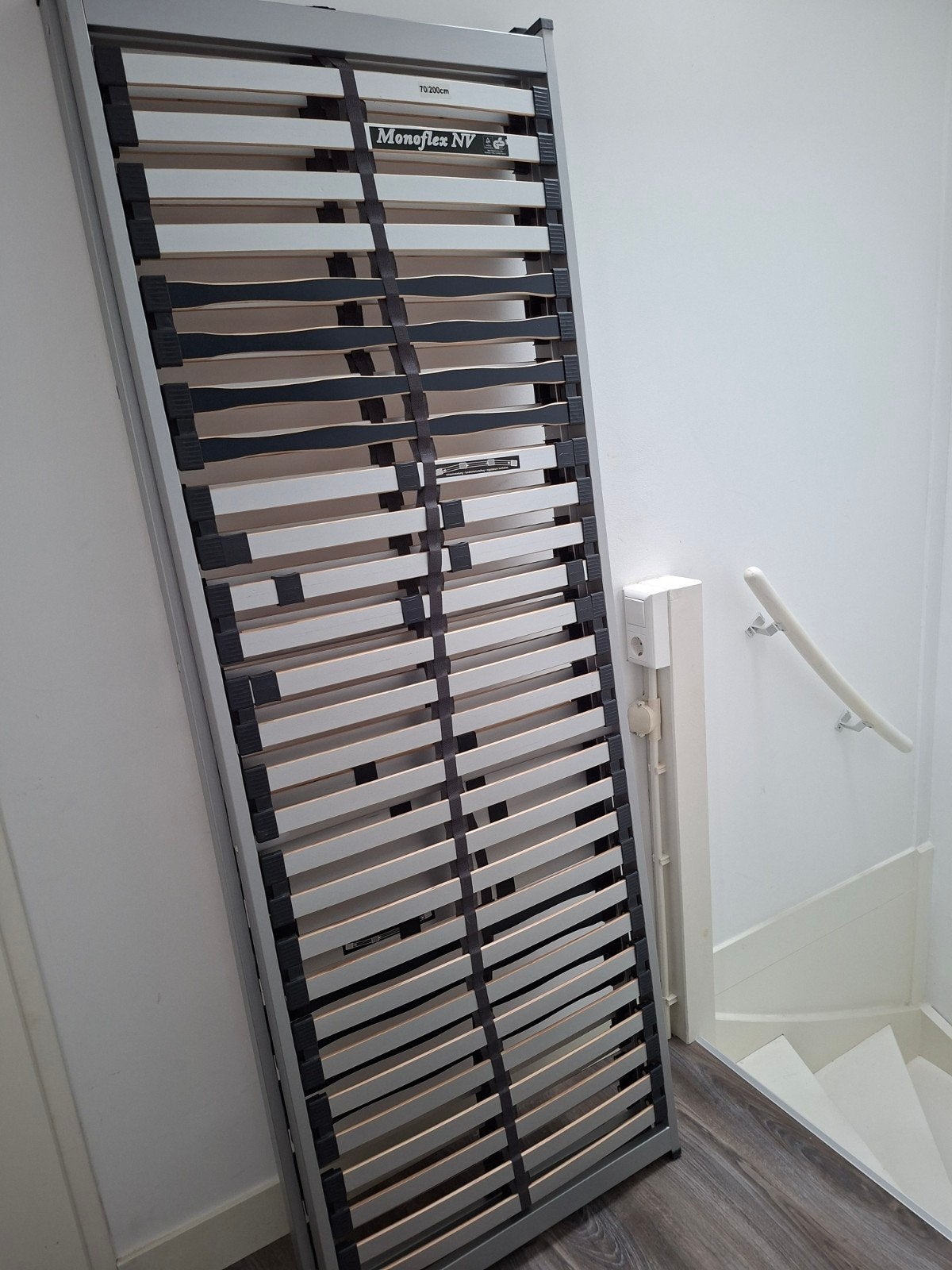 Monoflex NV lattenbodem 70x200cm, Ophalen, Gebruikt, 200 cm, Metaal