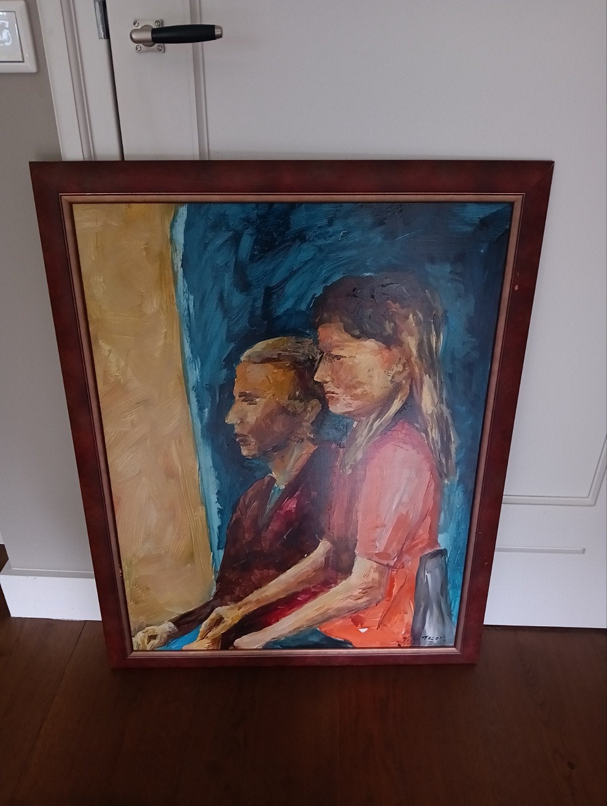Schilderij voor de lijst, Ophalen