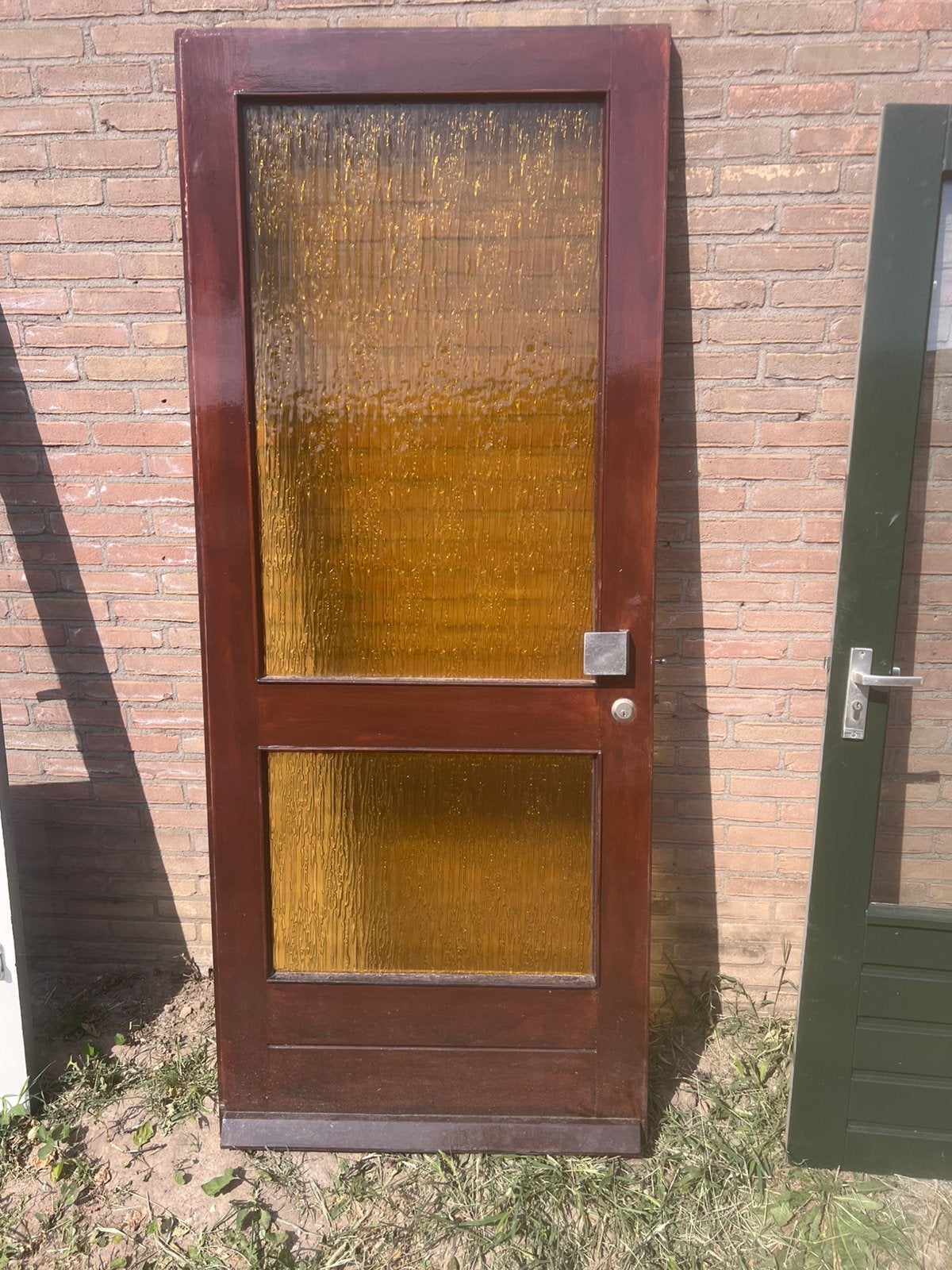 Voordeur, Ophalen of Verzenden, Zo goed als nieuw, Buitendeur, 200 tot 215 cm