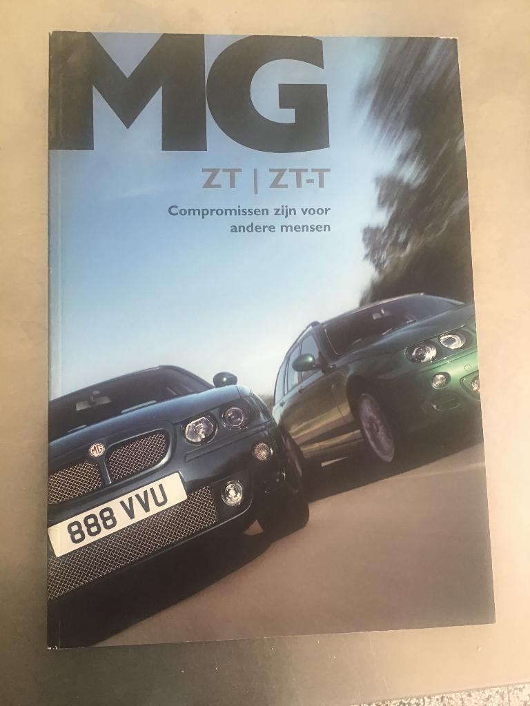 MG Zt en Zt-T en Rover 75 brochures, Diverse, Ophalen of Verzenden, Zo goed als nieuw, Overige merken