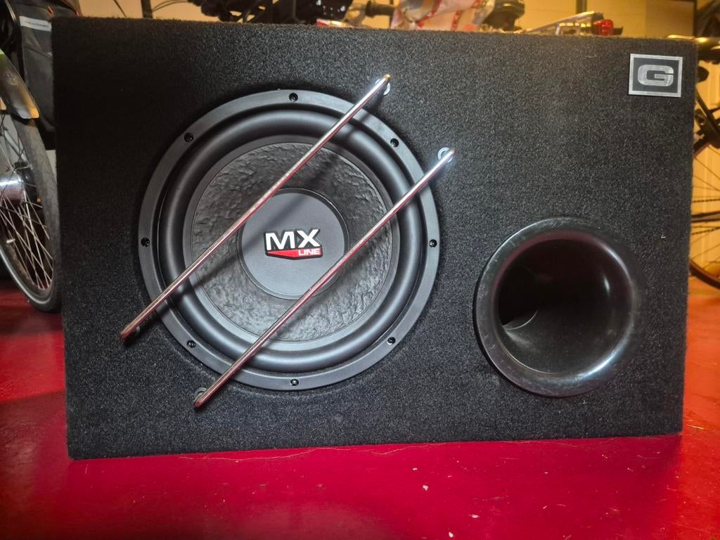 Gladen MX Line subwoofer 1200 watt, Auto diversen, Ophalen of Verzenden