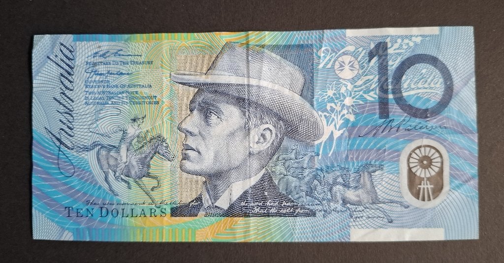 AUSTRALIE 10 dollars 1998, Ophalen of Verzenden, Los biljet