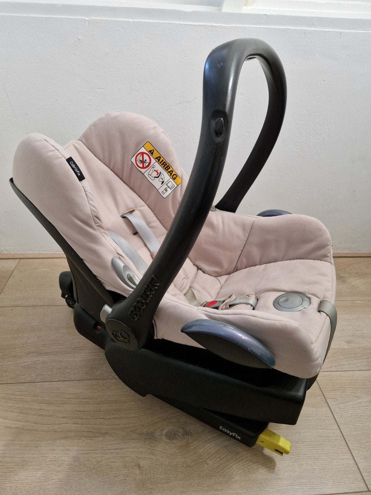 Maxi Cosi CabrioFix autostoel met EasyFix Isofix base, Ophalen, Gebruikt, Isofix, 0 t/m 13 kg