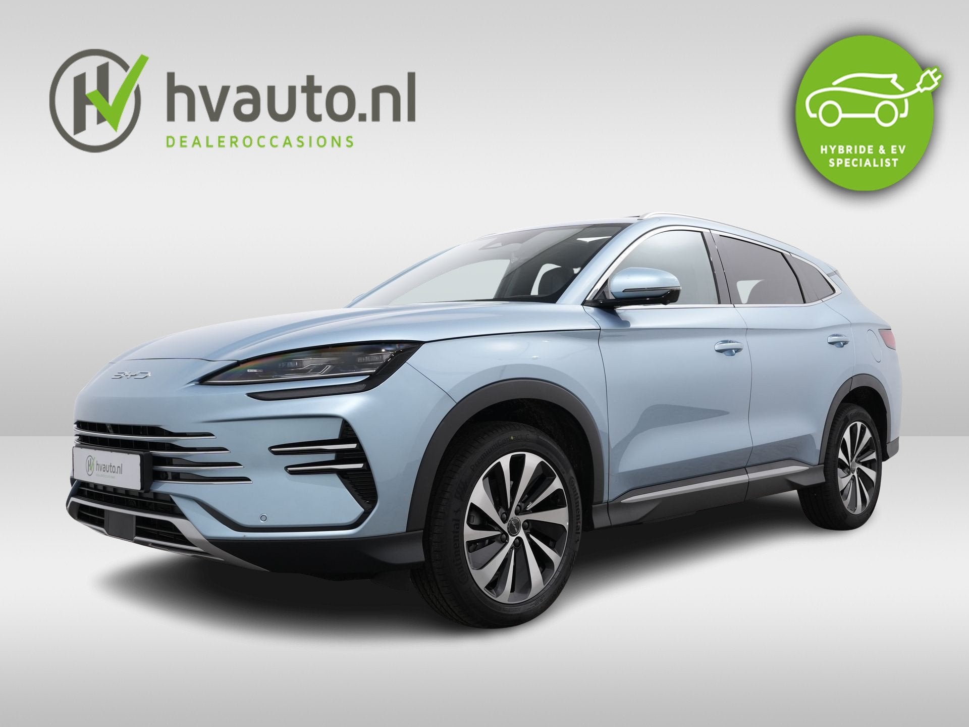 BYD SEAL U 1.5 T DM-I 323PK AWD DESIGN | 1300 kg trekgewicht, Auto's, Seal U, Blauw, Bedrijf, Verwarmde buitenspiegels