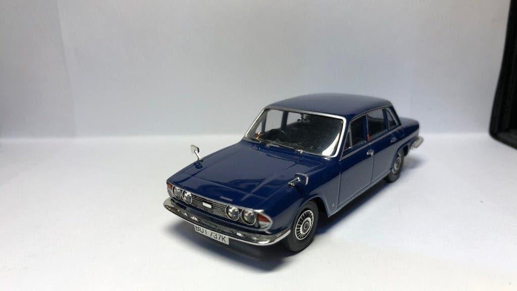 TRIUMPH 2000 Mk2 1969 in Delft blue - Vanguards 1:43, Ophalen of Verzenden, Nieuw, Auto, Vanguards