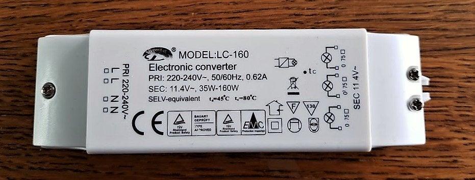 Hopestar elektronische trafo, Ophalen of Verzenden, Zo goed als nieuw, Overige typen