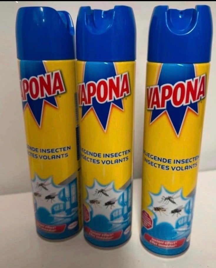 3 x Vapona Vliegenspray, Tuin en Terras, Onbekend, Nieuw, Ophalen of Verzenden, Onbekend
