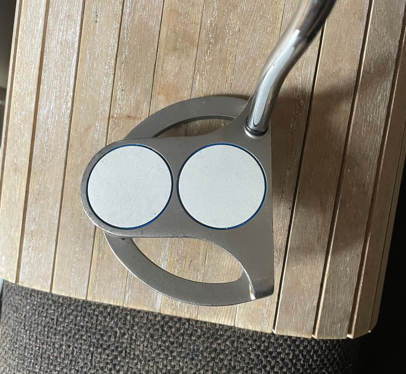Odyssey 2 ball Devive putter, Ophalen of Verzenden, Zo goed als nieuw, Club