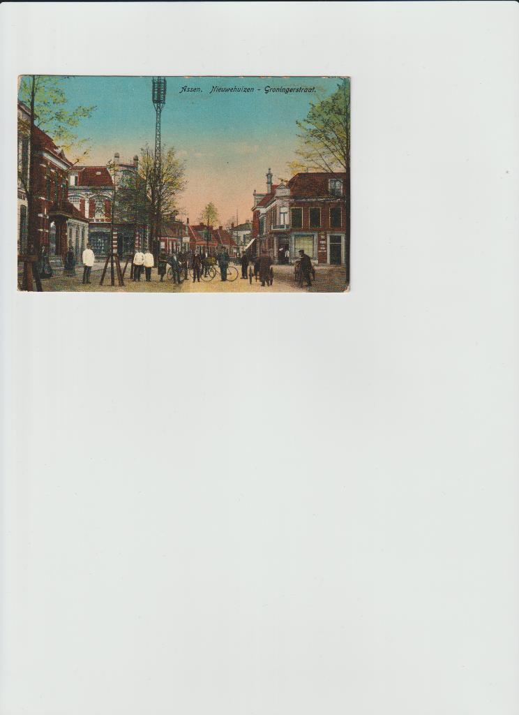 ansichtkaarten, Verzamelen, Ophalen, Voor 1920, Gelopen, Drenthe