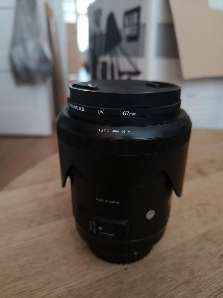 Sigma Art lens - 35mm F1.4 - Canon mount, Audio, Tv en Foto, Fotografie | Lenzen en Objectieven, Ophalen, Zo goed als nieuw, Groothoeklens