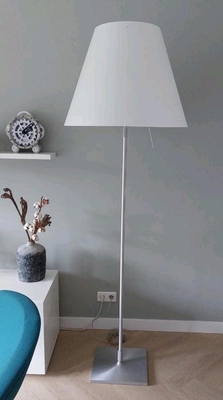 Luceplan Grande Costanza design vloerlamp dimmer led, Huis en Inrichting, Lampen | Vloerlampen, Ophalen, Design, Zo goed als nieuw