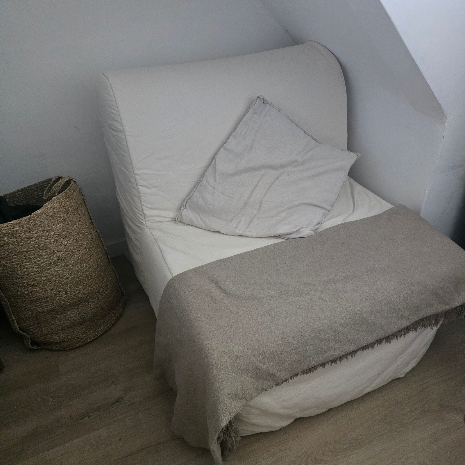 IKEA LYCKSELE LÖVÅS slaapfauteuil - Zo goed als nieuw, Ophalen