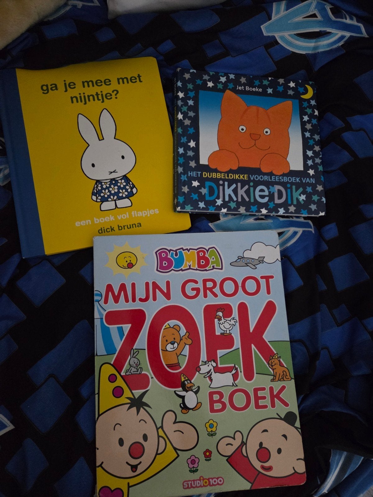 3 leuke kinderboeken: Nijntje, Dikkie Dik en Bumba, Boeken, Gelezen, Ophalen of Verzenden, Dick Bruna, 2 tot 3 jaar